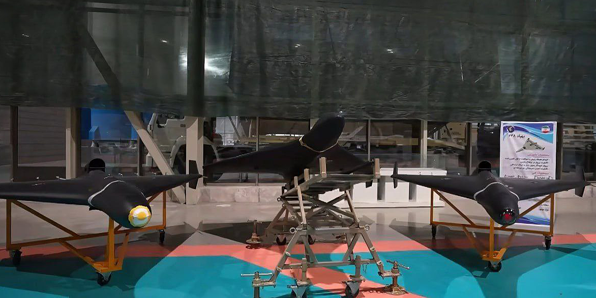 Các biến thể của UAV Shahed-238 trong bức ảnh công bố hôm 20/10. Ảnh: Militarnyi