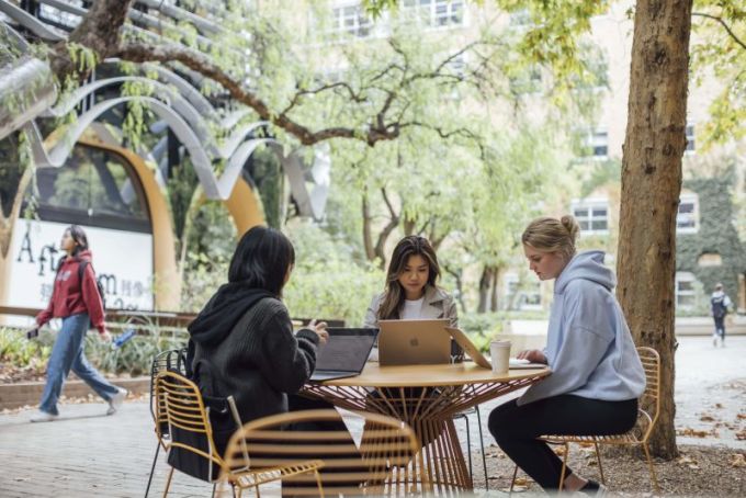 Sinh viên Đại học Melbourne. Ảnh: The University of Melbourne