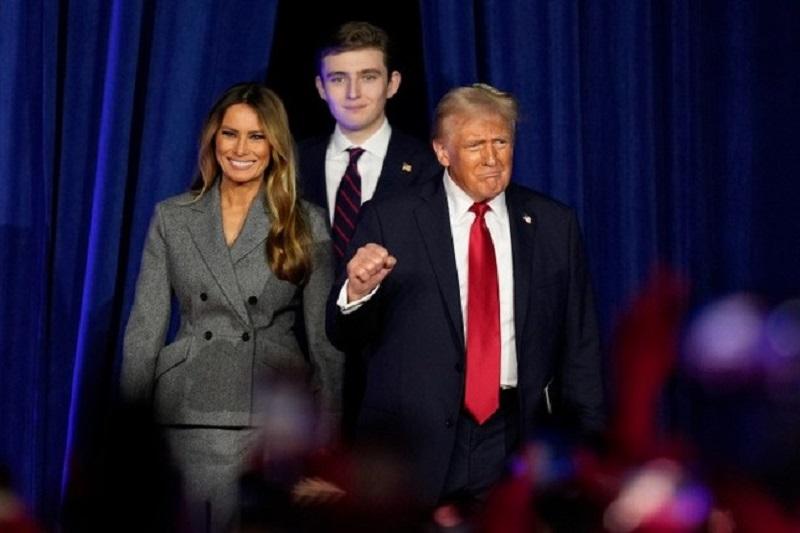 Barron Trump đóng vai trò không nhỏ trong chiến dịch tranh cử của bố.