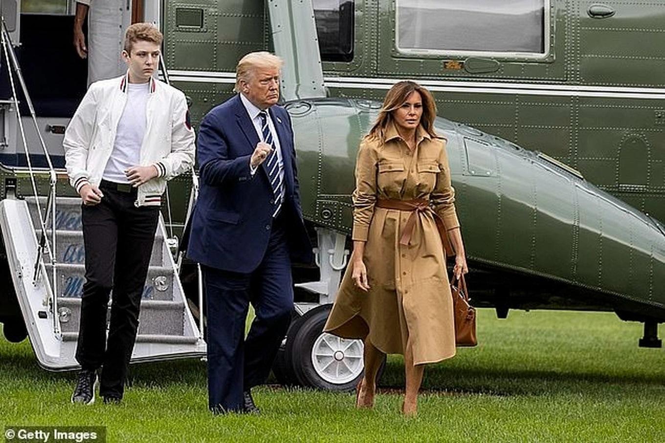 Barron Trump có vai trò quan trọng trong chiến dịch tranh cử của bố.