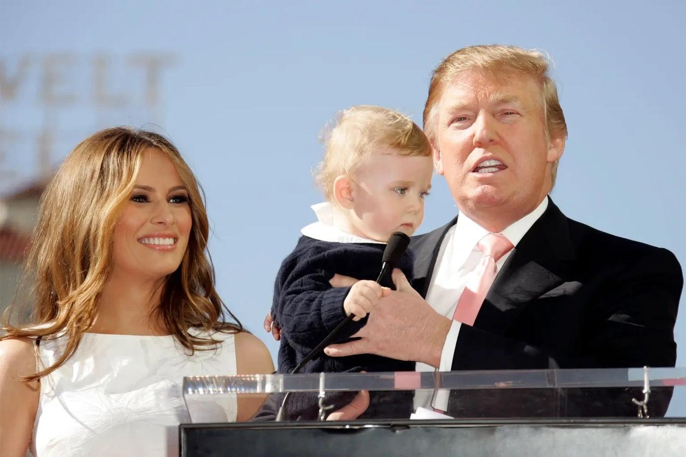 Barron Trump là con trai duy nhất của Donald Trump và cựu siêu mẫu Melania.