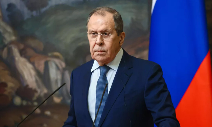 Ngoại trưởng Nga Sergey Lavrov. Ảnh: BNG Nga