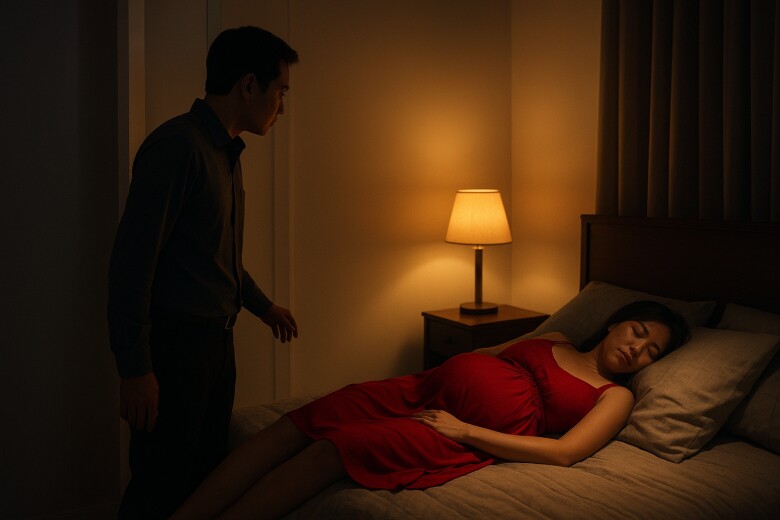 Đi công tác về thấy vợ bầu mặc váy bị ngược, tôi lạnh sống lưng cho đến khi biết lý do - 1