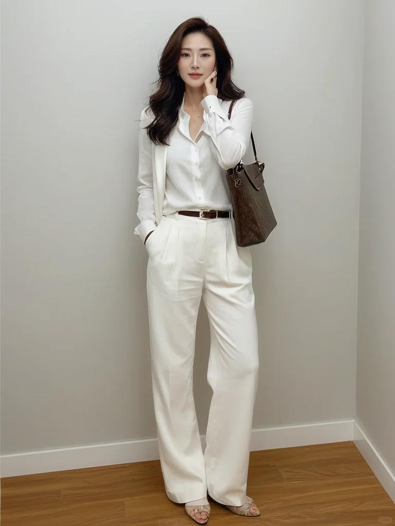 Mùa lạnh đón đầu xu hướng diện quần trắng nhờ 4 công thức này, hội chị em vừa mặc ấm lại trẻ trung hơn tuổi  - 14