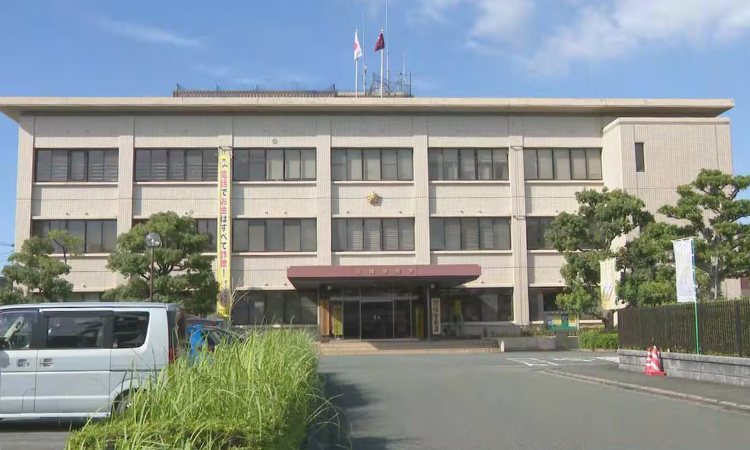 Sở Cảnh sát Thành phố Munakata ở tỉnh Fukuoka, Nhật bản. Ảnh: RKB