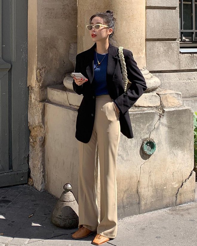 Chị em công sở mải mê diện áo blazer, biết mix cùng 4 kiểu quần này là sang ngay - 5