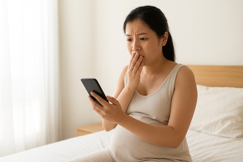 Bầu 8 tháng vẫn đi làm vì chồng bảo “chưa dư dả”, đến khi thấy khoản tiết kiệm anh gửi riêng, tôi chết lặng - 1