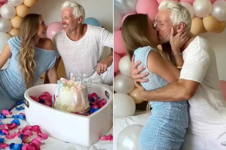 Cả hai hạnh phúc khi chuẩn bị lên chức bố mẹ.