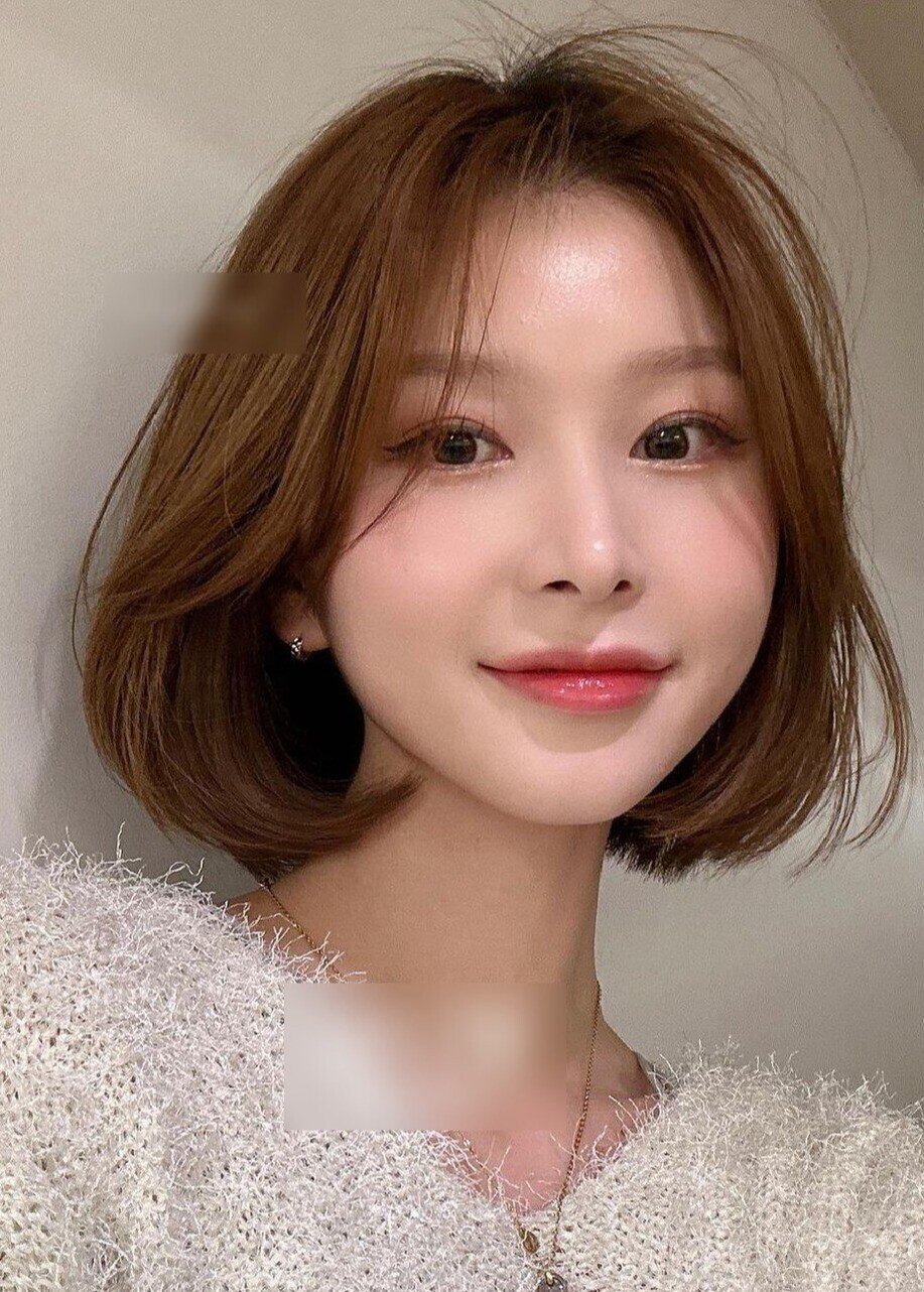 5 kiểu tóc uốn đuôi cụp bỗng được chị em yêu thích, cắt xong mặt thon gọn, trẻ hơn thấy rõ - 2