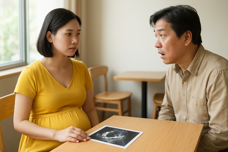 Chồng cũ khoe cưới vợ trẻ “mắn đẻ”, tôi đặt lên bàn tờ giấy siêu âm khiến anh ta đứng không vững - 1