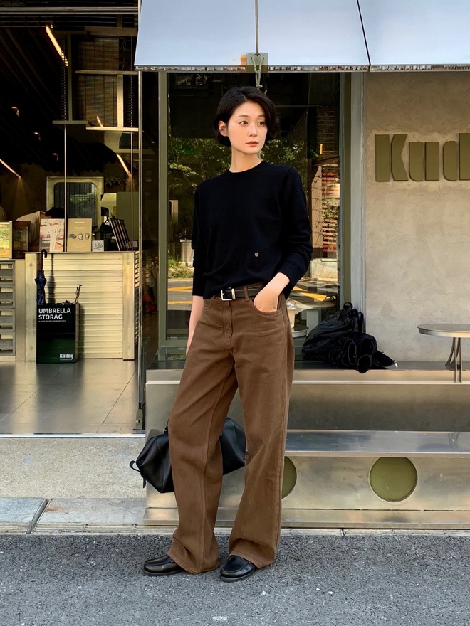 Áo len cứ phối với 2 kiểu quần này là đẹp amp;#34;bất bạiamp;#34;, diện đi đâu cũng chuẩn không phải bàn - 10