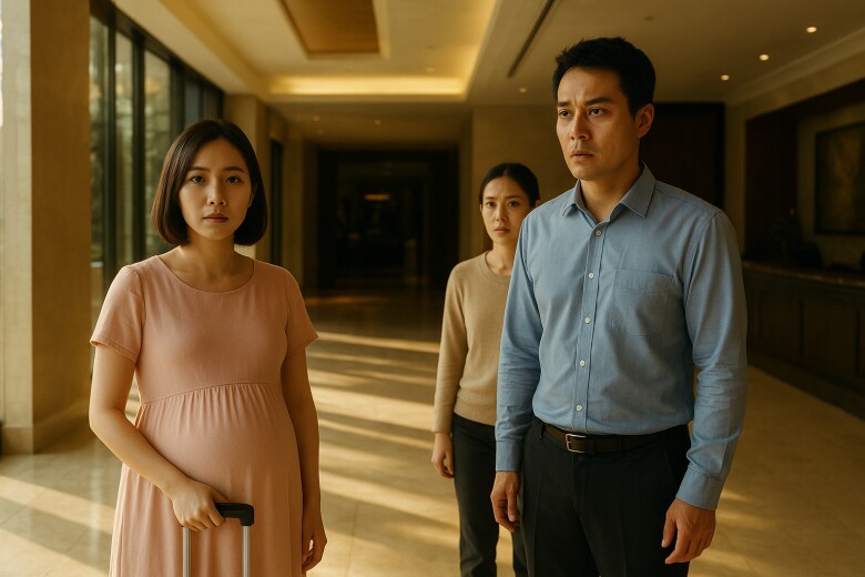 Tôi bắt xe đón mình và nhân tình đi nghỉ dưỡng, vừa tới nơi thì ngỡ ngàng thấy vợ bầu cũng ở đó - 1