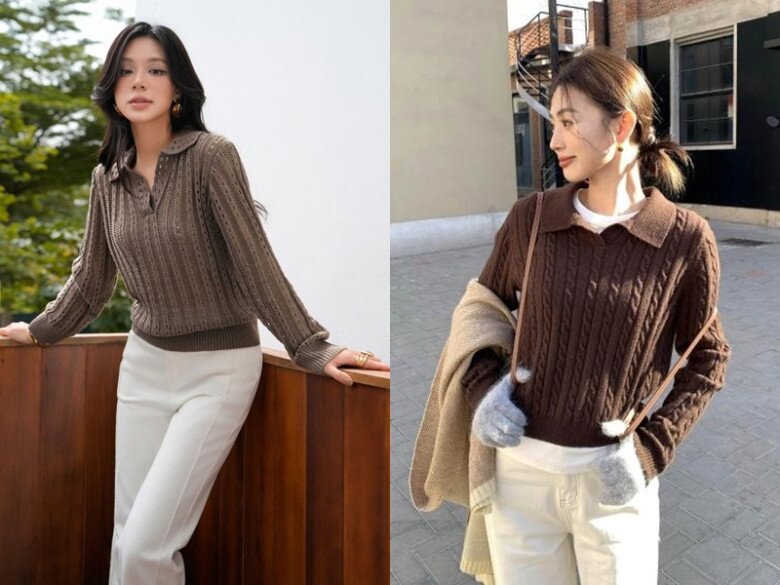 5 combo áo len với quần đẹp bất bại, cả người như được bật filter vừa trẻ xinh vừa cao ráo - 3