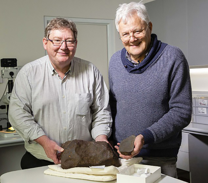 Dermot Henry (trái) và Bill Birch (phải). Ảnh: Bảo tàng Melbourne