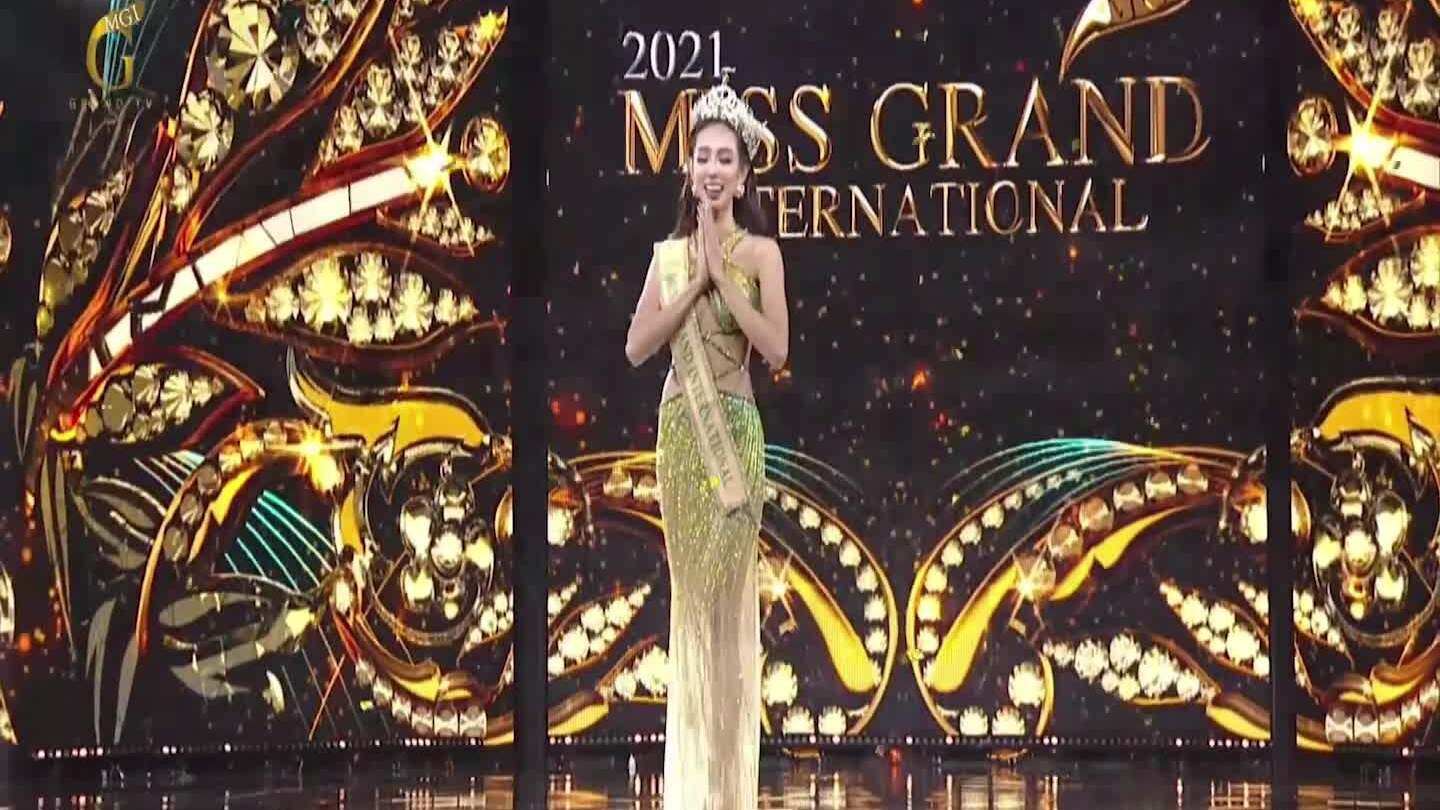 Thùy Tiên đăng quang Miss Grand 2021