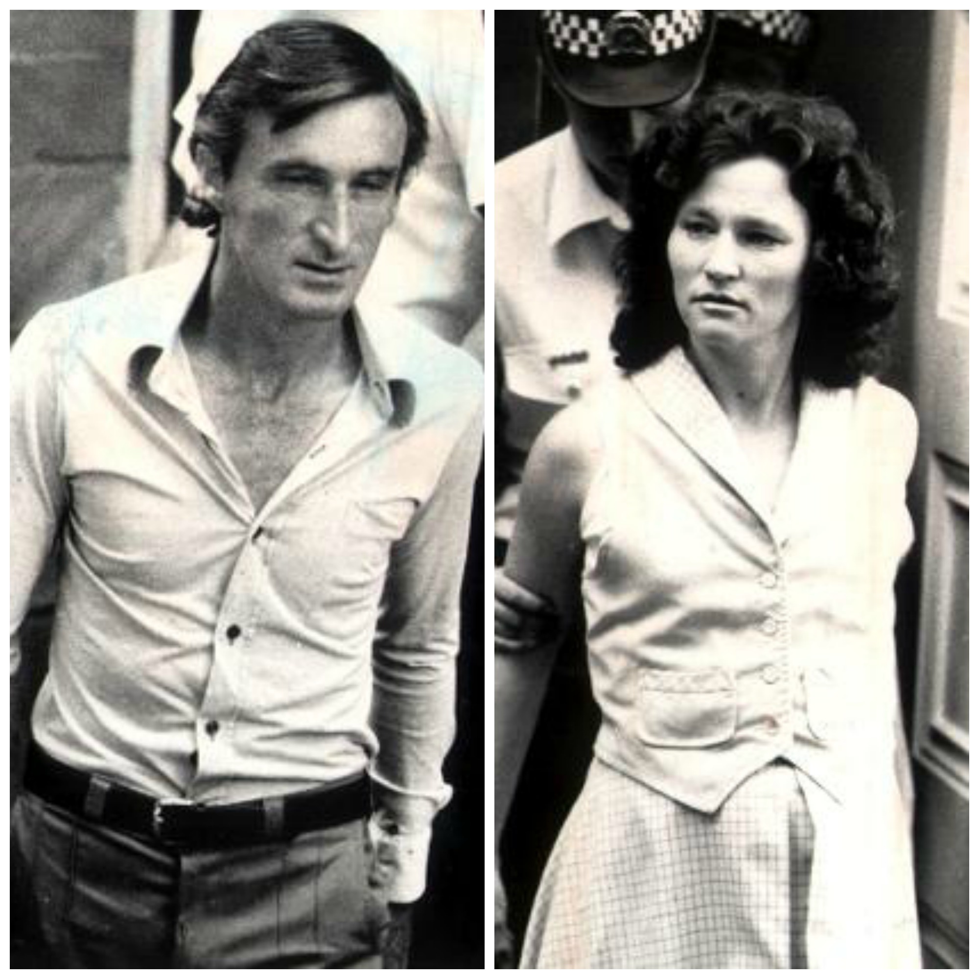 David và Catherine Birnie, 35 tuổi, bị bắt năm 1986. Ảnh: AAP, Sunday Times
