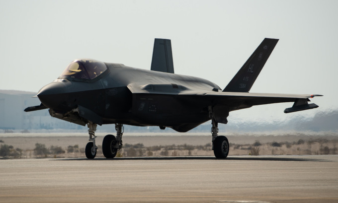 Tiêm kích F-35 Mỹ triển khai đến UAE năm 2019. Ảnh: USAF.