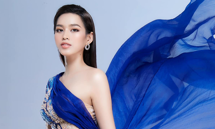 Đỗ Thị Hà trong phần thi Top Model Miss World 2021