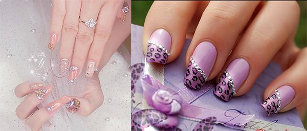 Nail đính đá: 18 mẫu đơn giản đẹp dẫn đầu xu hướng hiện nay - 1