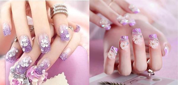 Nail đính đá: 18 mẫu đơn giản đẹp dẫn đầu xu hướng hiện nay - 18