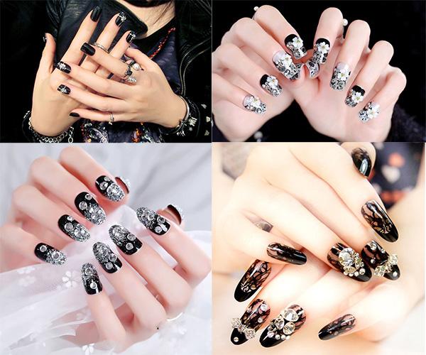 Nail đính đá: 18 mẫu đơn giản đẹp dẫn đầu xu hướng hiện nay - 8