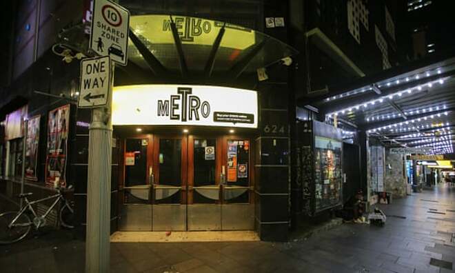 Nhà hát Metro, Sydney, nơi xảy ra sự kiện siêu lây nhiễm ngày 10/12. Ảnh: AAP