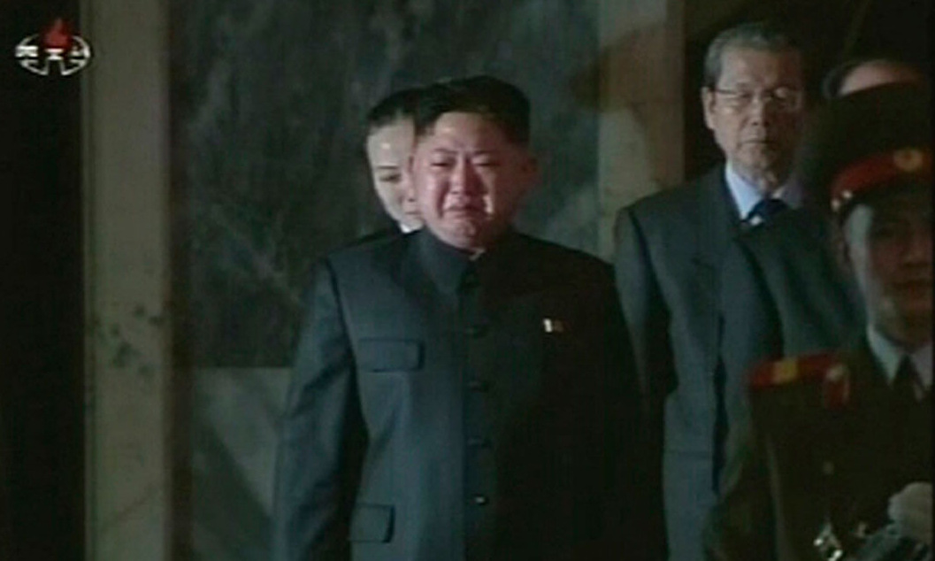 Kim Jong-un trong đám tang cố lãnh đạo Kim Jong-il cuối năm 2011. Ảnh: KCNA.