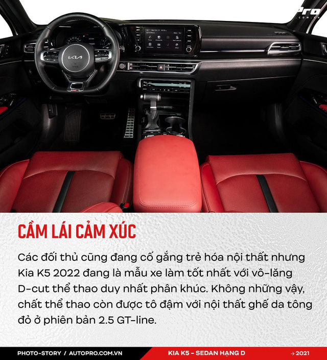 Kia K5: Mẫu sedan hạng D sở hữu 10 điểm nổi bật hàng đầu phân khúc - Ảnh 6.