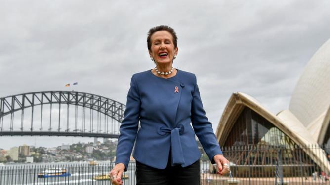 Sydney Lord Mayor Clover Moore is hoping New Year's Eve celebrations will return with a bang. (Bianca De Marchi/AAP PHOTOS)