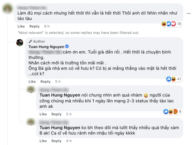 Động thái cực gắt của Tuấn Hưng khi bị chê amp;#34;hết thờiamp;#34;, amp;#34;nhăn như táo tàuamp;#34;, vợ chủ tịch lên tiếng - 6