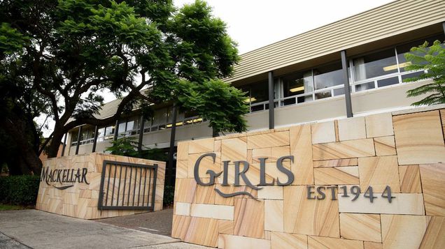 Mackellar Girls School in Manly.