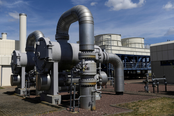 Một cơ sở lưu trữ khí đốt của công ty khí đốt thương mại VNG AG ở Bad Lauchstaedt, Đức, ngày 28/7. Ảnh: Reuters.