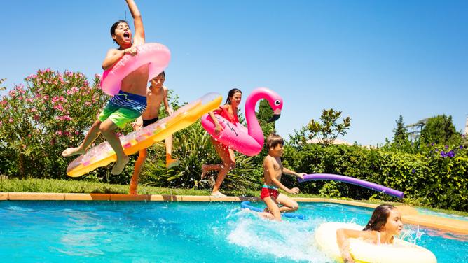 Life by the pool is much more than a place to swim or a way to cool down. 