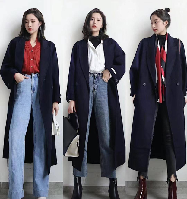 4 chiêu phối đồ hack chiều cao giúp nàng thấp bé chinh phục áo khoác dáng dài - Ảnh 9. 4 chiêu phối đồ hack chiều cao giúp nàng thấp bé chinh phục áo khoác dáng dài - Ảnh 9.