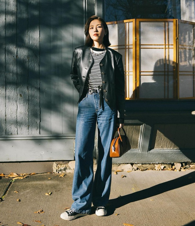 10 cách diện đồ họa tiết kẻ nổi bật mà vẫn sang trọng - Ảnh 10. 10 cách diện đồ họa tiết kẻ nổi bật mà vẫn sang trọng - Ảnh 10.