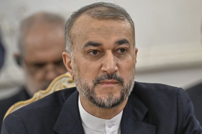 Ngoại trưởng Iran Hossein Amir-Abdollahian dự một sự kiện ở Moskva, Nga ngày 5/12. Ảnh: AFP