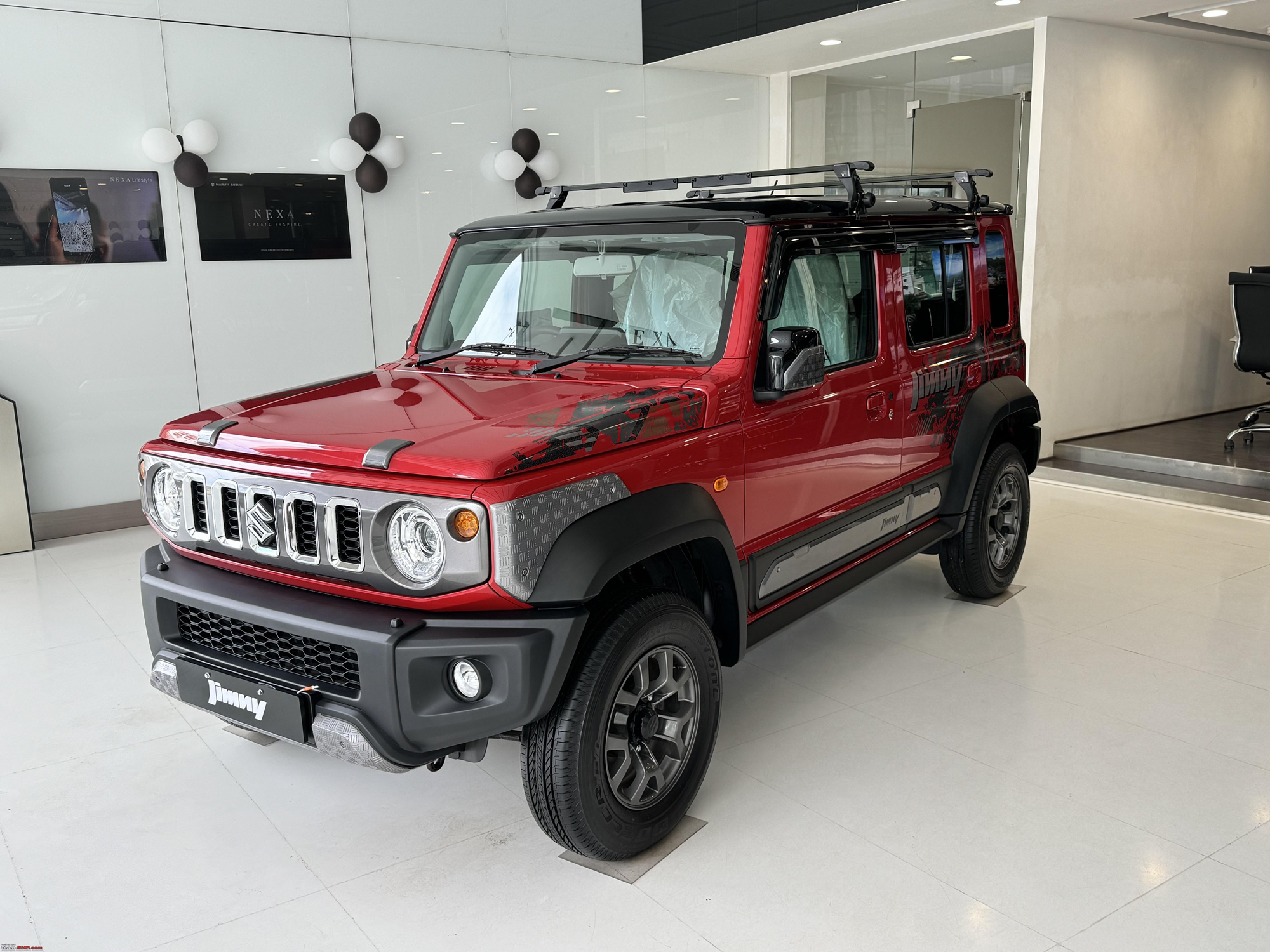 Suzuki Jimny Thunder Edition đã có mặt tại các đại lý Ấn Độ - Ảnh: team-bhp