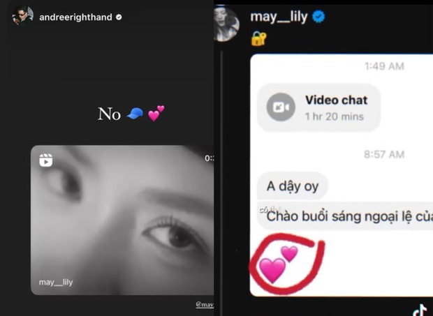 Phương Ly tự khoe loạt tin nhắn hẹn hò, để lộ dấu hiệu bạn trai chính là anh Bâus Andree - Ảnh 8.