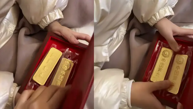 Trung Quốc: Bé trai mầm non tặng bạn gái cùng lớp thỏi vàng gần 400 triệu - Ảnh 1.
