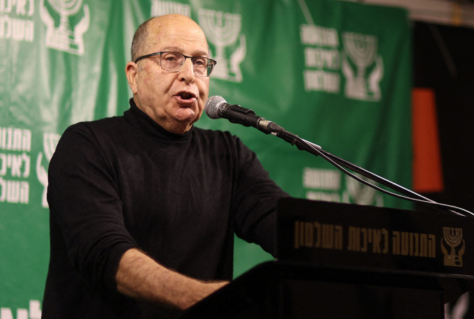 Cựu bộ trưởng quốc phòng Israel Moshe Yaalon tại Tel Aviv năm 2022. Ảnh: AFP