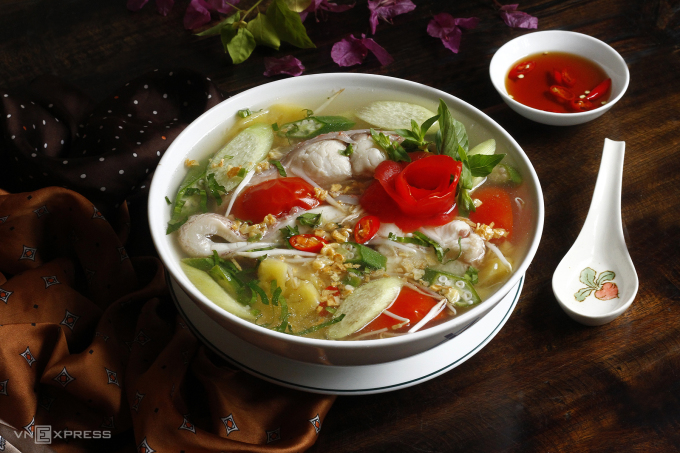 Canh chua cá Nam Bộ. Ảnh: Bùi Thủy