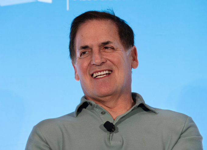 Mark Cuban trong một phiên thảo luận tại Triển lãm Điện tử Tiêu dùng (CES) 2024. Ảnh: Reuters