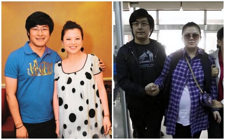 Cô từng tăng cân phi mã khi mang bầu.