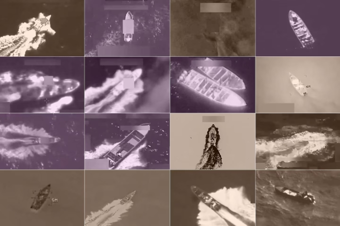 Vụ quân đội Mỹ tấn công xuồng chở ma túy trên biển Caribe ngày 2/9. Ảnh: WP