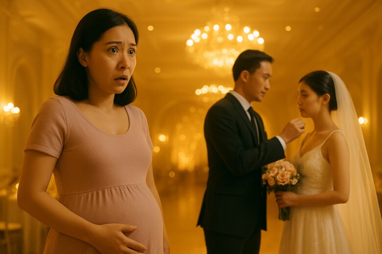 Đi dự đám cưới đồng nghiệp, đến nơi tôi sững sờ thấy chồng mình đang làm 1 việc - 1