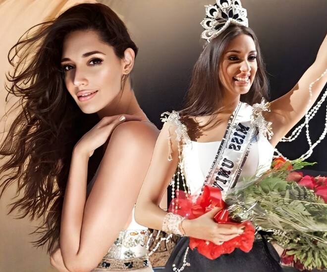 Hoa hậu Hoàn vũ 2003 Amelia Vega có chiến thắng thuyết phục fan sắc đẹp.