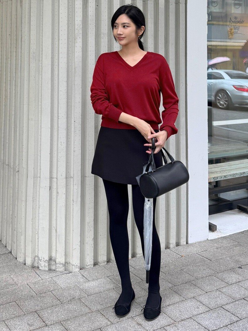 Áo len mỏng mặc sao cho đẹp? Đừng bỏ lỡ 4 công thức phối đồ cực hợp khí trời, lại dễ áp dụng hằng ngày - 5