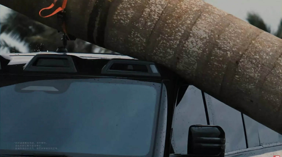 BYD “thả cây cọ khổng lồ” xuống đầu để chứng tỏ độ bền của Yangwang U8- Ảnh 3.