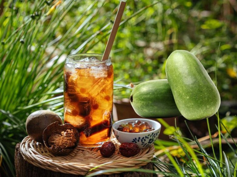 Nước bí đao giúp thanh nhiệt, mát gan, rất tốt cho sức khoẻ (Ảnh minh hoạ)