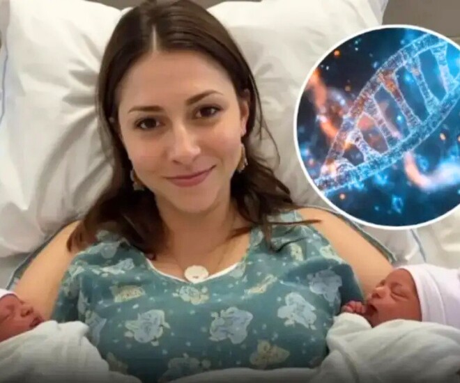 Cô gái Brazil sinh đôi 2 con khác cha - Ảnh minh hoạ.